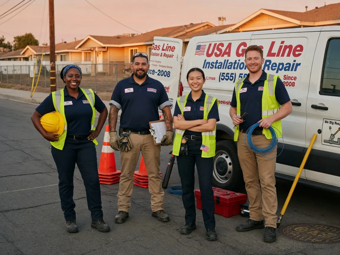 Gas Line Installation company in Clements, MD